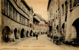 CPA ANNECY - LA RUE SAINTE CLAIRE - Annecy