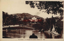 CPA NICE - LA GROTTE DU JARDIN ALBERT 1ER - Parken En Tuinen