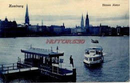 CPA HAMBOURG - BINNEN ALSTER - Other & Unclassified