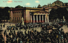 CPA BERLIN - NEUE WACHE - Autres & Non Classés