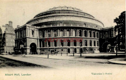 CPA LONDON - ALBERT HALL - Autres & Non Classés