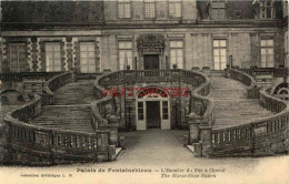 CPA FONTAINEBLEAU - PALAIS - L'ESCALIER DU FER A CHEVAL - Fontainebleau