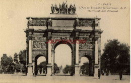 CPA PARIS - ARC DE TRIOMPHE DU CARROUSEL - Andere Monumenten, Gebouwen