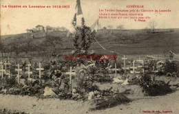 CPA GUERRE 1914-1918 - LENEVILLE - LES TOMBES FRANCAISES - War 1914-18