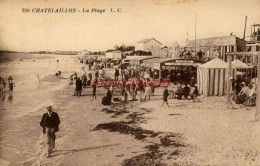 CPA CHATELAILLON - LA PLAGE - Châtelaillon-Plage