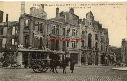 CPA GUERRE 1914-1918 - ARRAS - PLACE DE LA GARE - War 1914-18