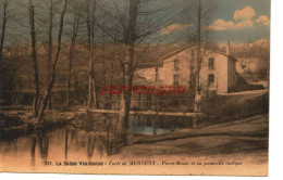 CPA MERVENT - (VENDEE) - FORET DE MERVENT - PIERRE BRUNE ET SA PASSERELLE - Sonstige & Ohne Zuordnung