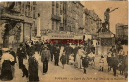 CPA TOULON - LE CARRE DU PORT ET LE GENIE DE LA MARINE - Toulon