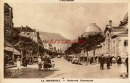 CPA LA BOURBOULE - BOULEVARD CLEMENCEAU - La Bourboule