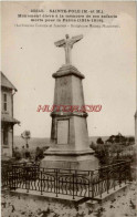 CPA SAINTE POLE - 54 - MONUMENT AUX MORTS - Sonstige & Ohne Zuordnung