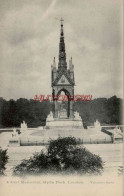 CPA LONDON - ALBERT MEMORIAL HYDE PARK - Sonstige & Ohne Zuordnung