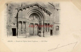 CPA ARLES - EGLISE SAINT TROPHISME - Arles