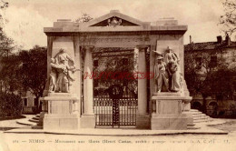 CPA NIMES - MONUMENT AUX MORTS - Nîmes