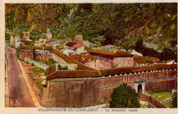 CPA VILLEFRANCHE DU CONFLUENT - 66 - LA NOUVELLE ROUTE - Autres & Non Classés