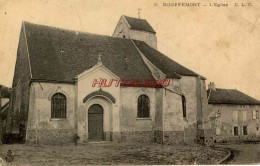 CPA BOUFFEMONT - L'EGLISE VUE LATERALE - Bouffémont