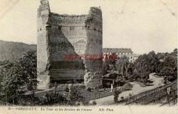 CPA PERIGUEUX - LA TOUR ET LES JARDINS DE VESONE - Périgueux