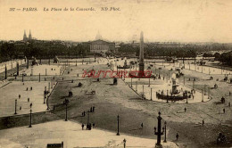 CPA PARIS - LA PLACE DE LA CONCORDE - Places, Squares