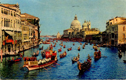 CPSM VENEZIA - CANAL GRANDE SFILATA DELLE BISSONE - Venezia (Venedig)