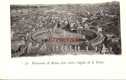 CPA ROMA - PANORAMA DI ROMA - Autres & Non Classés