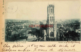 CPA GAND - PANORAMA DE LA VILLE - Gent