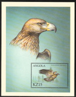 2000 Angola Golden Eagle Souvenir Sheet (** / MNH / UMM) - Eagles & Birds Of Prey