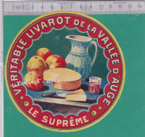 C1423 FROMAGE LIVAROT VALLEE D AUGE LE SUPREME CALVADOS - Fromage