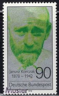 GERMANY(1978) Janus Korczak. MUSTER (specimen) Overprint. Physician And Proponent Of Children's Rights. Scott No 1274. - Autres & Non Classés