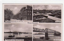 39062041 - Duisburg Rheinhausen Mit 4 Abbildungen Gelaufen, Mit Marke Und Stempel Von 1941. Leicht Buegig, Sonst Gut Er - Duisburg