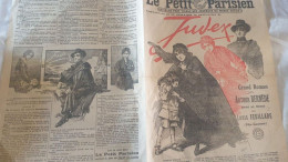 C1 Arthur Bernede JUDEX Le PETIT PARISIEN Janvier 1917 GRAND FORMAT ILLUSTRE  Port Inclus - 1901-1940