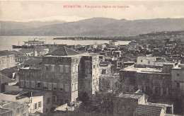 Liban - BEYROUTH - Vue Prise De L'église Des Capucins - Ed. De La Poste Française 18 - Liban
