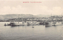 Liban - BEYROUTH - Vue Du Port Et Des Quais - Ed. De La Poste Française 15 - Liban