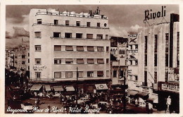 Liban - BEYROUTH - Place De Rivoli - Hôtel Régent - Cinéma - CARTE PHOTO - Ed. Inconnu  - Liban