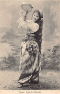 Crete - CHANIA - Oriental Dancer With Tambourine - Publ. E. A. Cavaliero  - Grèce
