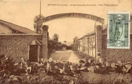 Liban - BEYROUTH - Parc Télégraphique De L'armée Française Du Levant - Ed. Au Bon Marché Du Liban 217 - Lebanon