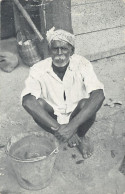 Trinidad - An Indian Man Squatting In The Traditional Indian Manner - Publ. Wilson & Johnstone  - Trinidad