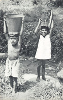 Trinidad - Indian Children Carrying Water Home - Publ. Wilson & Johnstone  - Trinidad