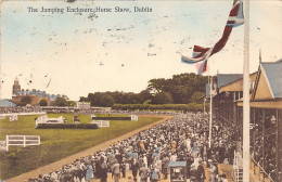 EIRE Ireland - DUBLIN - The Jumping Enclosure Horse Show - British Flag - Dublin