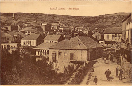 Liban - ZAHLÉ - Rue Gésser - Ed. Au Bon Marché Du Liban 151 - Libanon