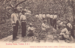 Trinidad - Breaking Cocoa - Publ. Waterman  - Trinidad