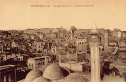 Liban - BEYROUTH - Vue Panoramique Avec Le Haut-Commissariat - Ed. Au Bon Marché Du Liban 189 - Libano