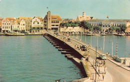 Curaçao - WILLEMSTAD - Pontoon Bridge With View Of Punda - Publ. Herbert Lanks  - Curaçao
