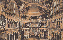 Turkey - ISTANBUL - Inside Hagia Sophia - Publ. Unknown  - Turquie