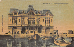 Liban - BEYROUTH - La Banque Impériale Ottomane - Ed. De La Poste Française Carte Toilée Couleur - Lebanon