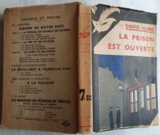 C1 David HUME La PRISON EST OUVERTE Masque AVEC JAQUETTE 1937   Port Inclus France - Le Masque