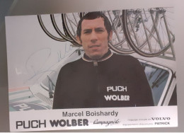 Autographe Marcel Boishardy Puch Wolber - Cycling