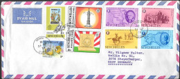 Seychelles Cover Mailed To Germany 1979. Bi-Centenary In US History Stamps - Seychelles (1976-...)