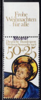 GERMANY(1978) Christmas. MUSTER (specimen) Overprint. Scott No B557. - Other & Unclassified