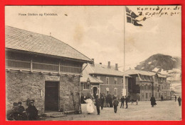 VBB-32 RARE  Finse Station Og Fjeldstua  Bahnhof Gare  Used 1918 - Norway