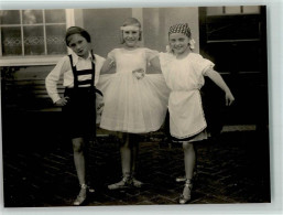 10503341 - Ballett Privatfoto Ca 1930 Drei Kinder Mit - Autres & Non Classés