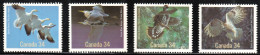 1986 Canada Indigenous Birds: Snow Goose, Blue Heron, Great Horned Owl, Spruce Grouse Set (** / MNH / UMM) - Sonstige & Ohne Zuordnung